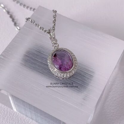 Minimalist Natural Amethyst Pendant - Image 10