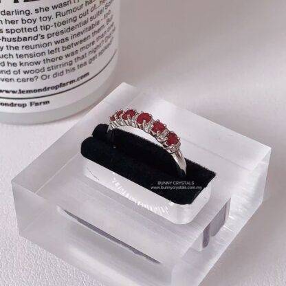 Carmen HE Ruby in Sterling Silver Ring - Image 7