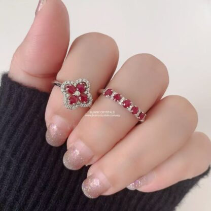 Carmen HE Ruby in Sterling Silver Ring - Image 4
