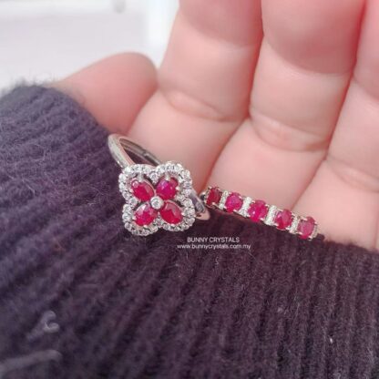 Carmen HE Ruby in Sterling Silver Ring - Image 5