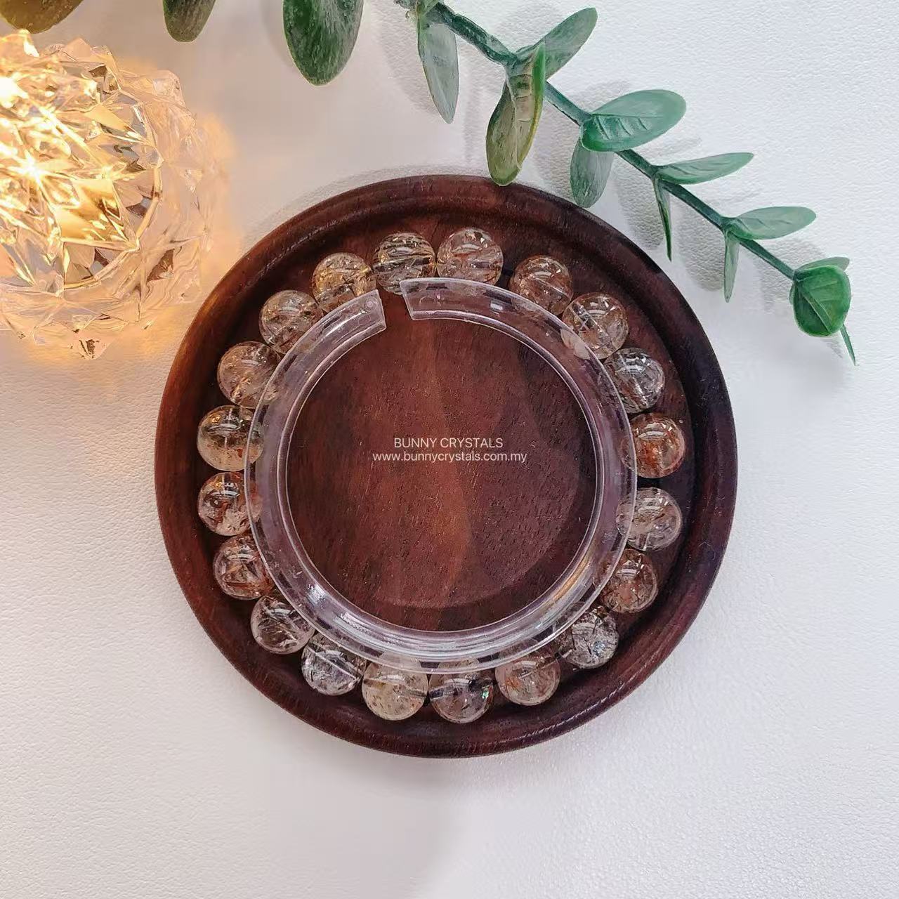 Black Golden Super Seven Crystal Bracelet - Image 5