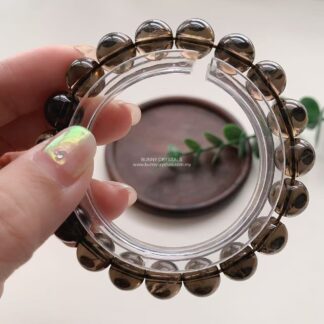 Natural Smoky Quartz Beaded Bracelet