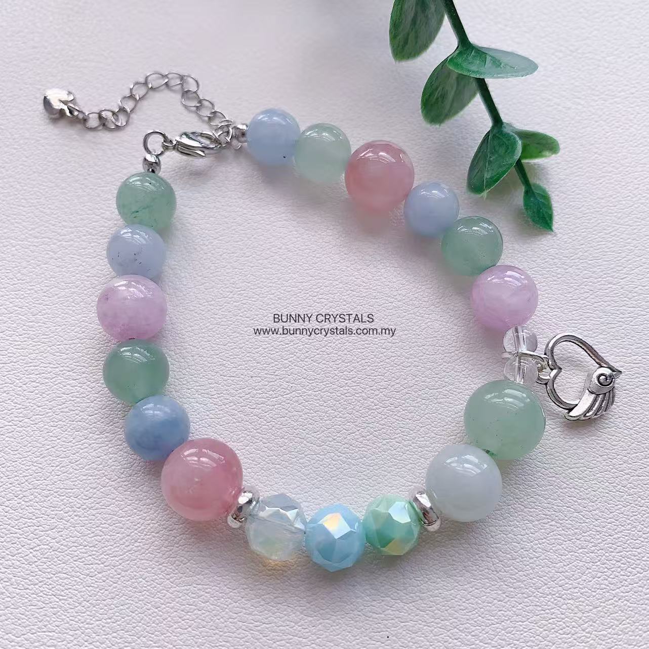 Five-Tone Gemstone Energy Handmade Bracelet