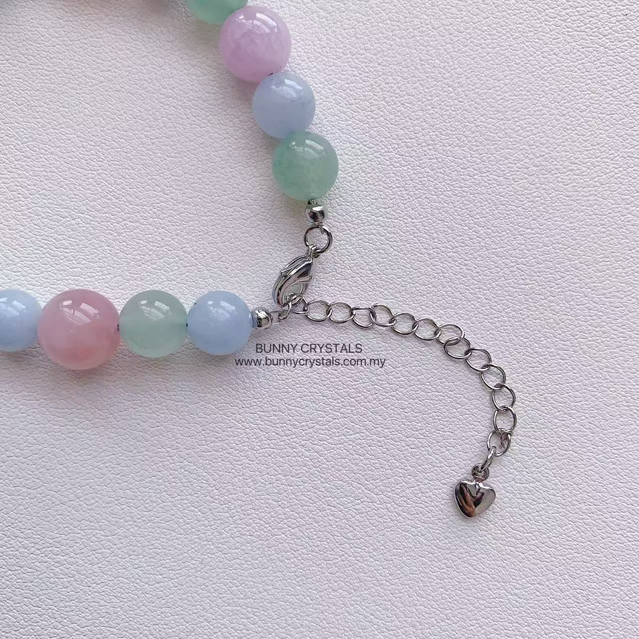 Five-Tone Gemstone Energy Handmade Bracelet - Image 6