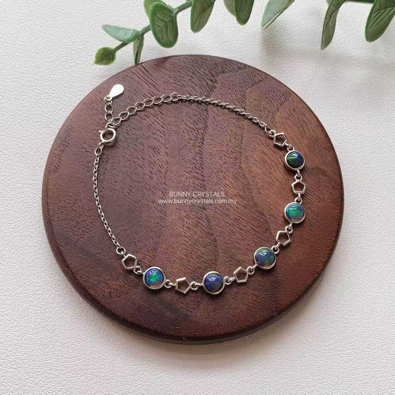 Aurora Dream Sophisticated Opal Bracelet - Image 2