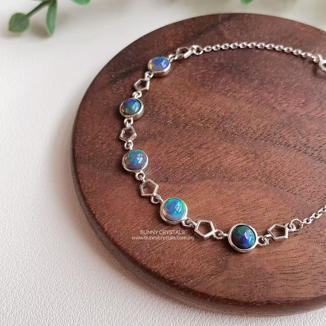 Aurora Dream Sophisticated Opal Bracelet - Image 3