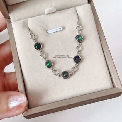 Aurora Dream Sophisticated Opal Bracelet - Image 7