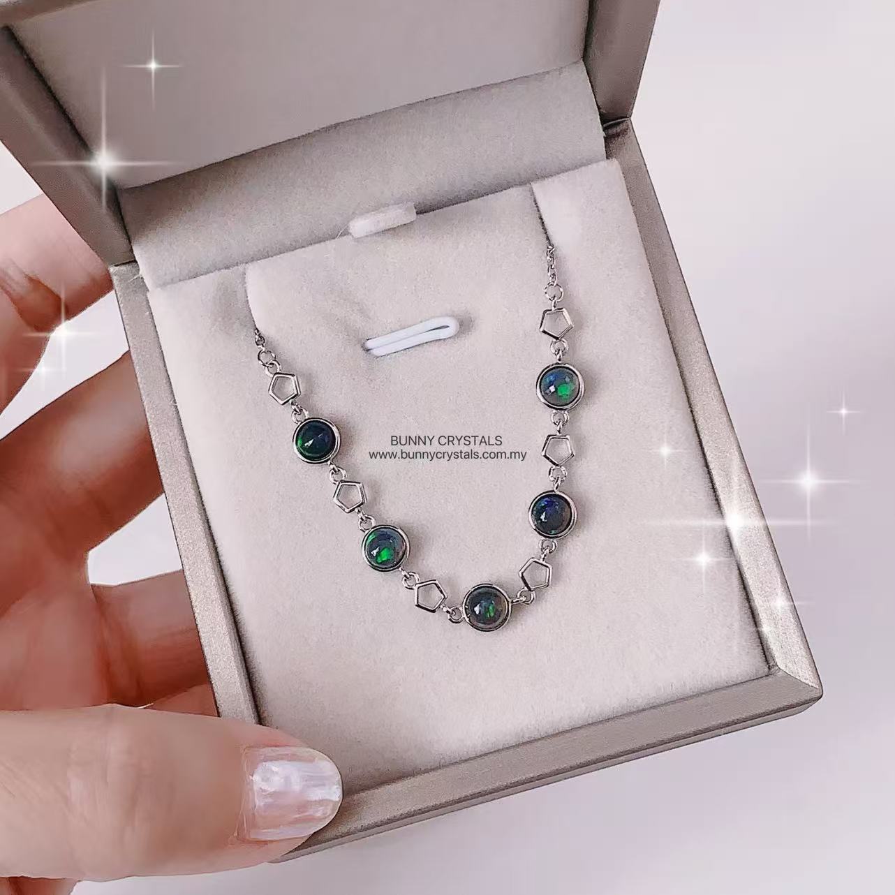 Aurora Dream Sophisticated Opal Bracelet - Image 8