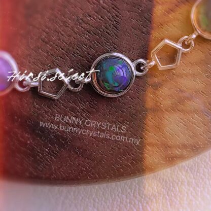 Aurora Dream Sophisticated Opal Bracelet - Image 10