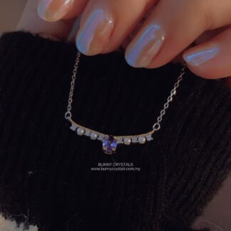 Natural Tanzanite Serenity Necklace