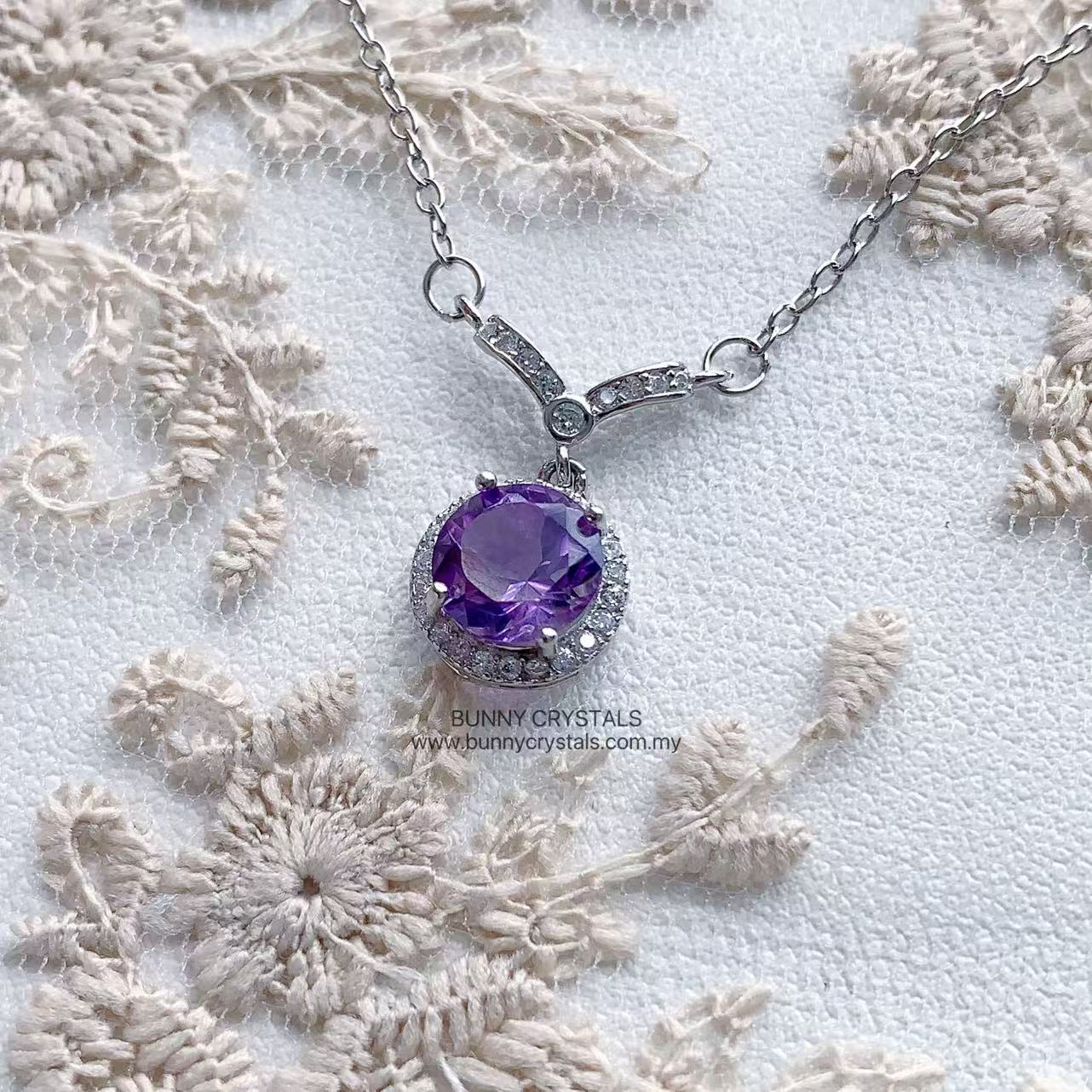Eternal Natural Amethyst Necklace - Image 2