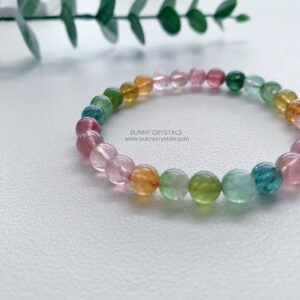 Natural Premium Macaron Rainbow Tourmaline