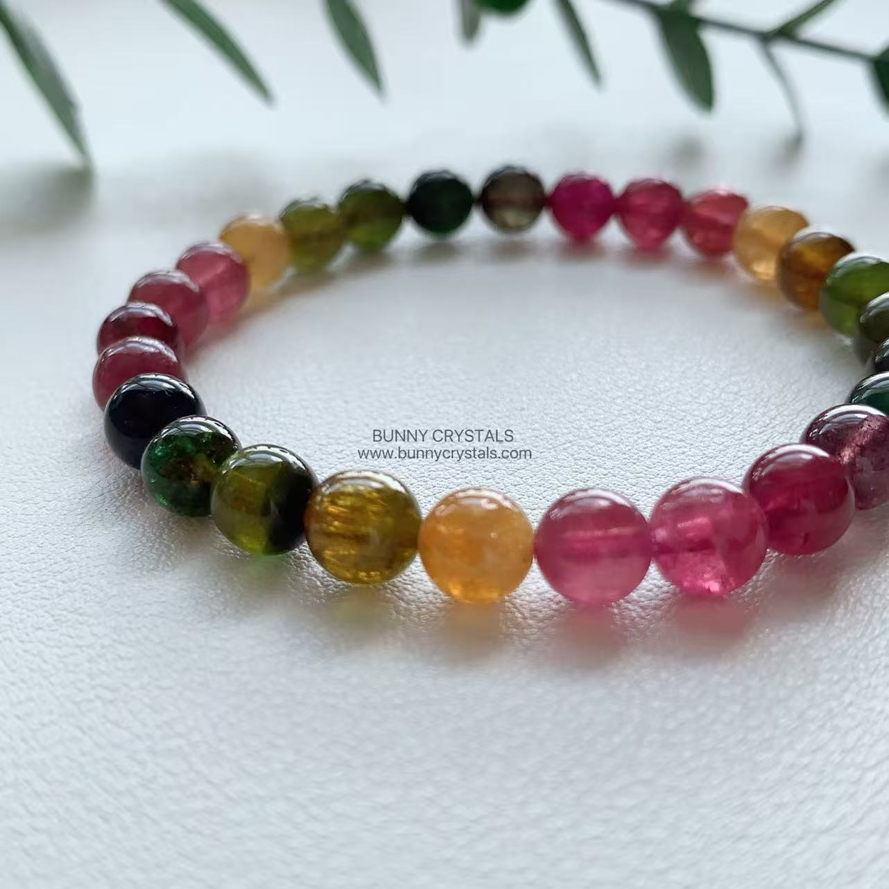 Natural HG Candy Rainbow Tourmaline Bracelet - Image 5