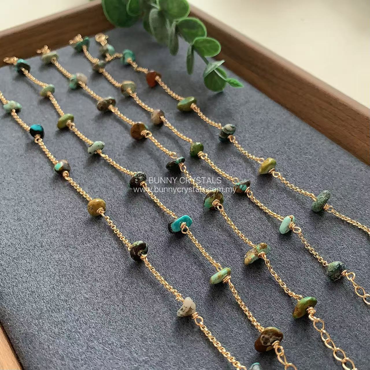 Handmade Natural Turquoise Bracelet - Image 11